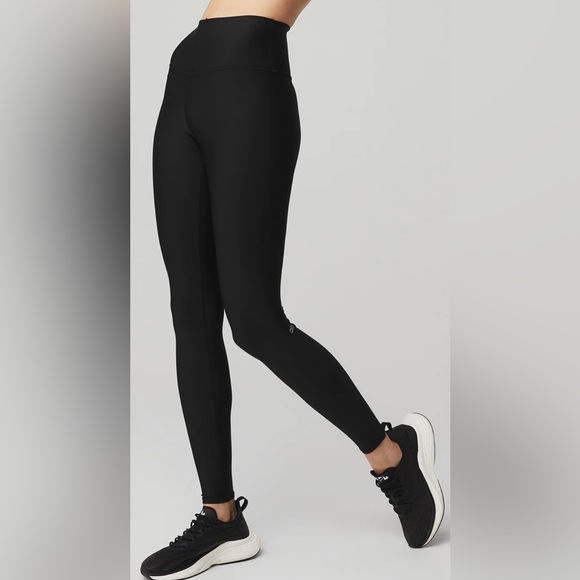 NWT Alo Yoga High Waisted Airlift Leggings Black Color Size XXS - Picture 8 of 10